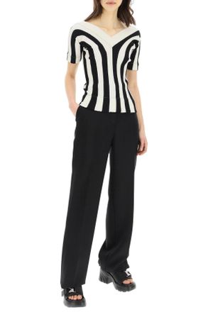 Bottega Veneta Linen Knit Top