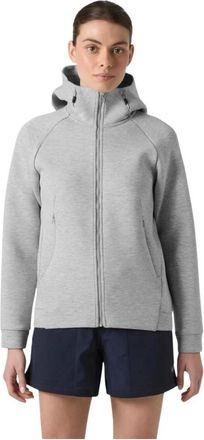 Helly Hansen HP Ocean FZ Short Jacket - Dames - Trainingsjackets - Grijs - XL - Polyester - Fitness