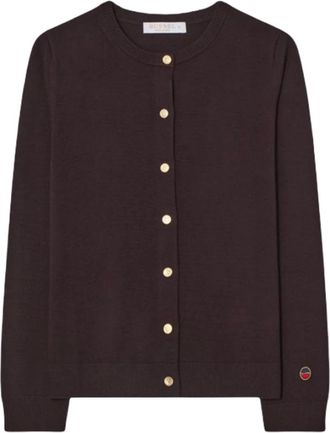 Busnel Truien & Vesten, Dames, Bruin, XS, Wol, Kee Cardigan