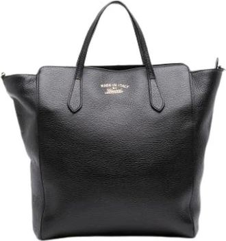Gucci Pre-owned Handbags, female, Black, Size: ONE SIZE Pre-owned Leather gucci-bags