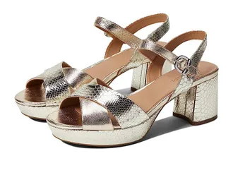 Aerosoles Cosmos Womens Shoes Soft Gold Leather : 5 B - Medium