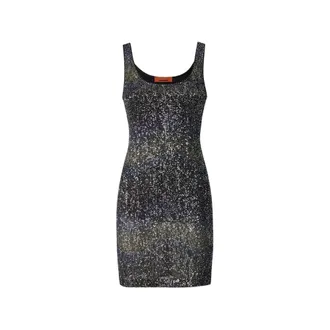 Missoni Sequin-embellished Zig-zag Mini Dress