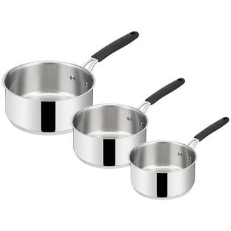 Lagostina Lagostina - Serie De 3 Cacerolas De Acero Inoxidable 16/18/20cm - 12896600003