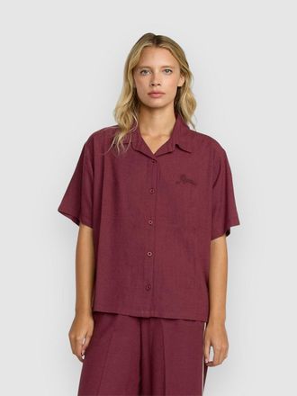Rvca Syd Stripe Hemd rot