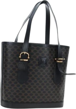 Celine Pre-owned Vintage Tote Bag - Dames - Vintage Shopper - Bruin - ONE Size - Leer - Vintage