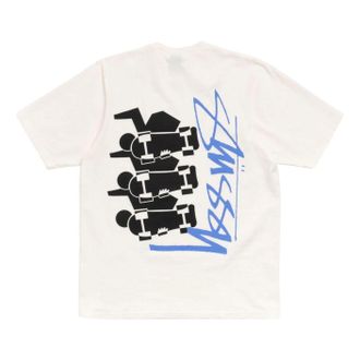 St&uuml;ssy Skate Stack T-Shirt Pigment Dyed Natural 1905178-NATU