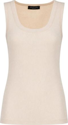 Fabiana Filippi TOP - Dames - Tops zonder mouwen - Beige - M - Tops