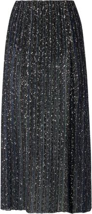 Missoni Black Embellished Calf Length Skirt