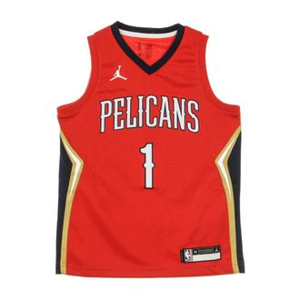 Nike Jordan Sportswear, male, Red, Size: XL NBA Swingman Jersey - Statement Edition 2020 - Zion Williamson