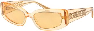 Dolce & Gabbana Stijlvolle zonnebril 0Dg 4445 - Dames - Zonnebrillen - Oranje - 54 MM - Accessoires