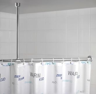 WENKO Duschvorhangstange Fixmass