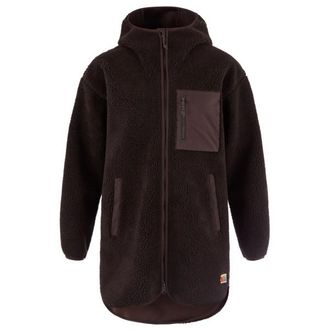 Fj&auml;llr&auml;ven Vardag Pile Fleece Long Fleecejacke f&uuml;r Damen | schwarz
