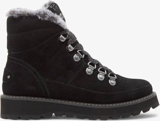 Roxy Womens Sadie Lace-Up Boots In Black