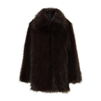 Selected Jassen, Dames, Bruin, S, Polyester, Brea Coat
