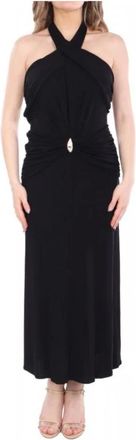 Elisabetta Franchi Mujer, Vestidos, Negro, Talla: L