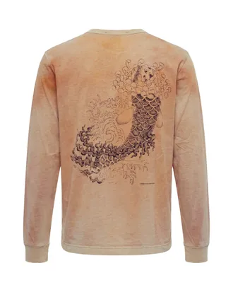 Our Legacy Sprouting Ocean Print T-Shirt - Orange