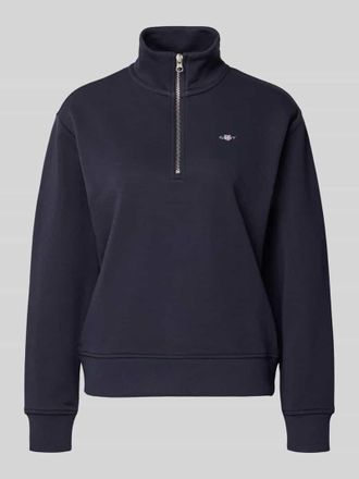 GANT Sweatshirt mit Baumwoll-Anteil in Marine, Gr&ouml;&szlig;e XXL