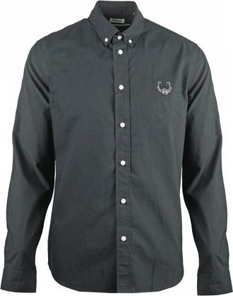 Kenzo Mens Black Casual Shirt Cotton - Size Small