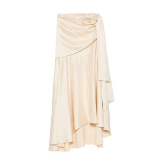 Zimmermann Gonna lunga drappeggiata Ascent - - Skirts - Donna - Beige - XS
