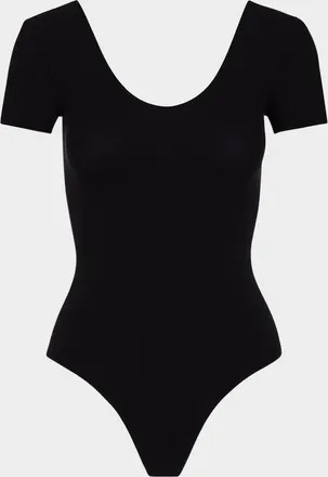 Commando Ballet Scoop-Neck Microfiber Bodysuit