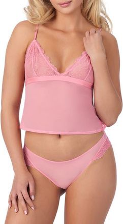 OnGossamer Luxe Lace Camisole in Plumeria at Nordstrom, Size X-Large