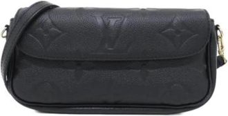Louis Vuitton Pre-owned Shoulder bag - Dames - Vintage Schoudertas - Zwart - ONE Size - Leer - Vintage