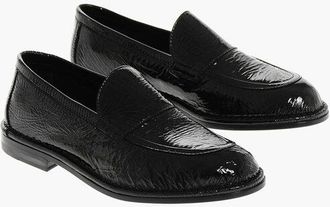 Pierre Hardy Patent Leather NOTO Loafers with Cuir Sole size 36,5