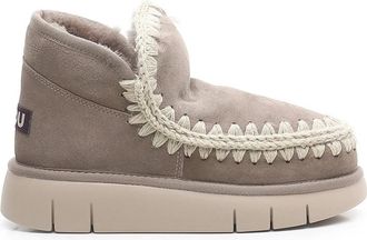 Mou Bounce Sneaker Boots - Dames - Winterlaarzen - Grijs - 39 EU - Leer - Schoenen