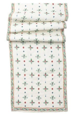 Juliska Heidi Linen Table Runner in White Multi at Nordstrom