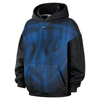 Nike Oklahoma City Thunder Standard Issue Nike Mens NBA Fleece Basketball Hoodie in Black | IQ2561-010