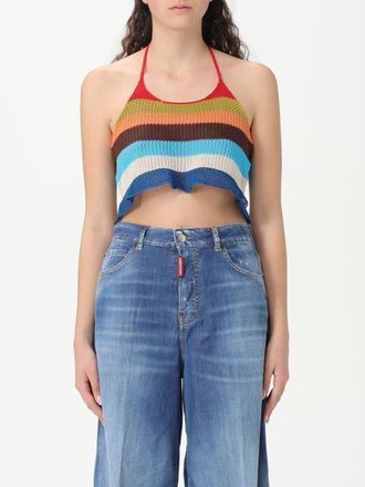 Dsquared2 Top cropped Summer Lovers Dsquared2 in crochet