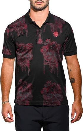 Maceoo Mozart Triangle Polo in Red at Nordstrom, Size 4