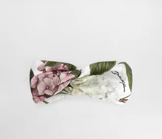Dolce & Gabbana Hydrangea-print Braided Poplin Headband - Woman Accessories And Baby Carriers Multicolor Iii