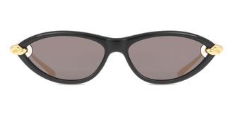 Bottega Veneta BV1390S 001 Womens Sunglasses Black Size 56