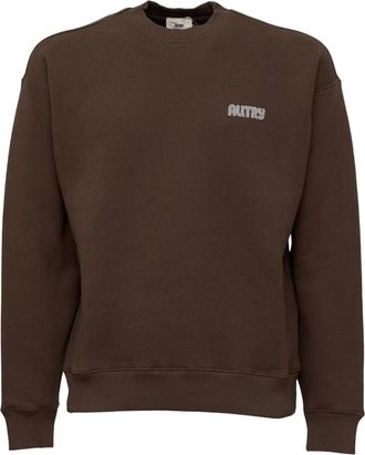Autry Felpa Garzata - Heren - Sweatshirts & Hoodies - Bruin - Maat: S Fleece