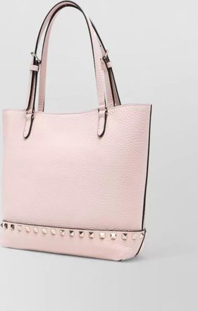 Valentino Garavani rockstud spike small leather bucket bag