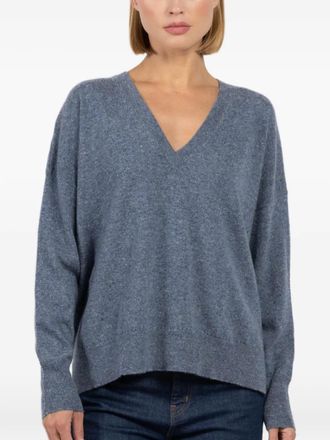 Autumn Cashmere V-neck sweater - Blauw