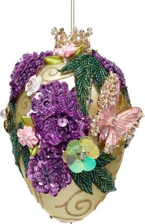 Mark Roberts Faberge Jewel Egg Ornament, Yellow in Pastel Yellow at Nordstrom