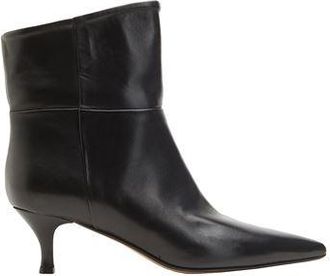 8 by YOOX LEATHER POINTY-TOE ANKLE BOOT
