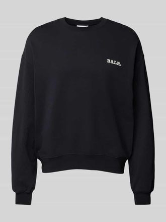BALR. Sweatshirt mit Label-Stitching Modell GOTL in Black, Größe XXL