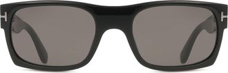 Tom Ford FT1181-N JUAN 01A Mens Sunglasses Black Size 56