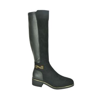 Nathan-Baume Zwart Bot + Gar. 3cm - Dames - Schoenen - Zwart - Maat: 36 EU