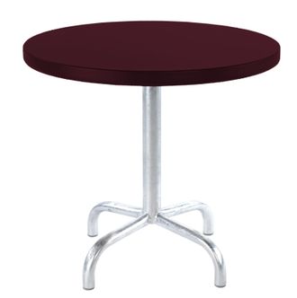 Schubiger M&ouml;bel Metall-Beistelltisch S&auml;ntis Rund