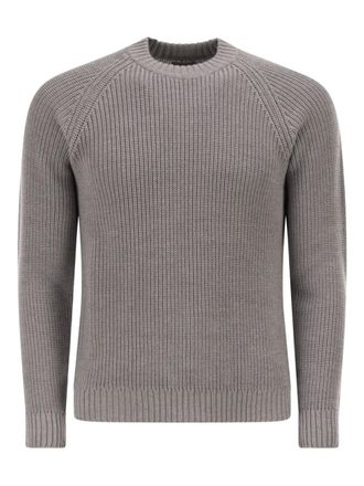 Rakk&igrave; ribbed crew-neck sweater - Grey
