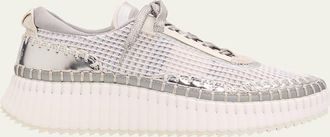Chlo&eacute; Nama Mesh Stitch Walking Sneakers