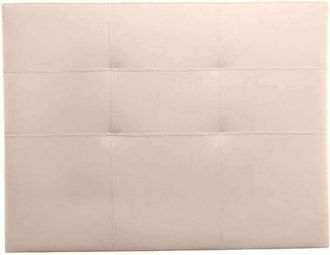 RELAX Cabecero De Cama Tokio Tapizado En Polipiel Beige - Cama De 105