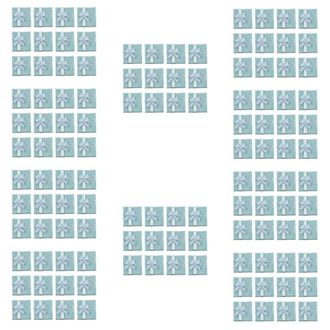 OEM 120 Piezas De Cajas De Regalo Bluejewelry Para Anillos, Pendientes Y Pulseras. Caja De Regalo Peque&ntilde;a Y Adorable