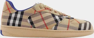 Burberry Men & apos;s Check Low-Top Sneakers