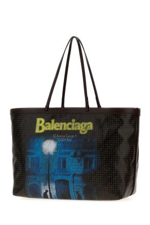 Balenciaga Black-L Addr Yellow Borse A Mano Black/l Bag