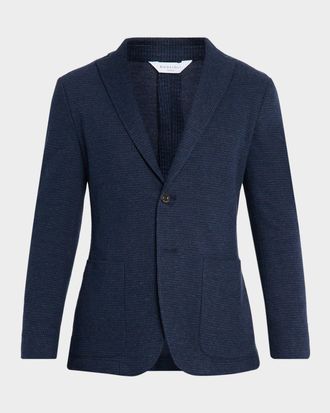 Boglioli Men & apos;s Houndstooth Two-Button Jacket